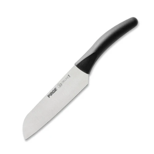 Deluxe Santoku Knife 17 cm BLACK