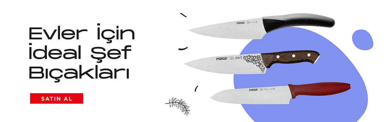 Okula Dönüş Seti: Şef Bıçak Çantası ve Çantalı Bıçak Setleri | Pirge