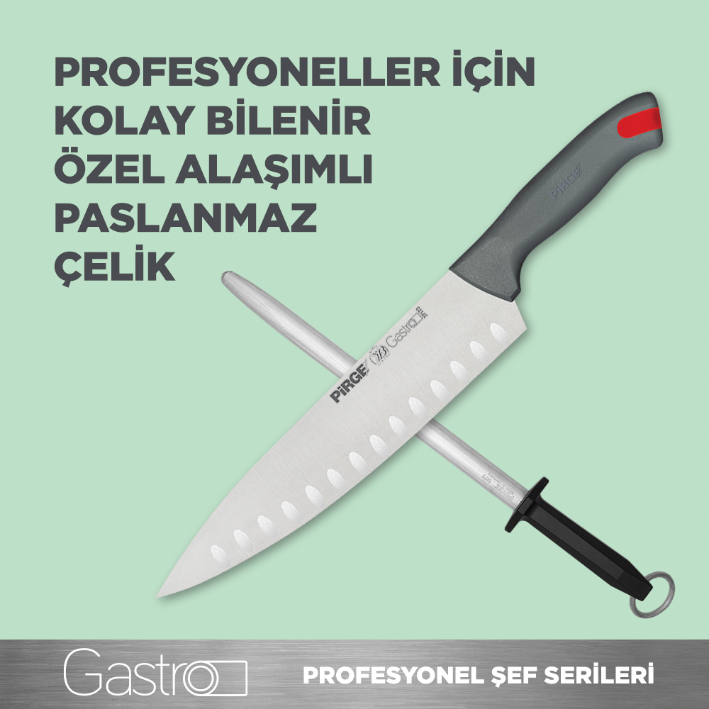 Gastro Şef Bıçağı 16 cm GRİ - 2