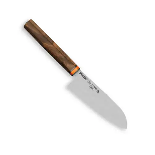 Titan East Şef Bıçağı - Santoku 16 cm RENKSİZ