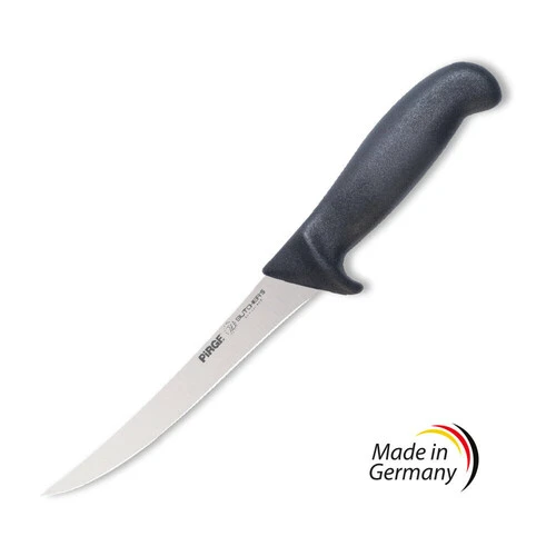 Butcher's Germany Sıyırma Bıçağı Kıvrık Sert 15 cm KIRMIZI