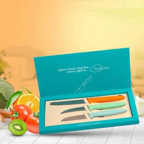 Pure Line Sebze Meyve Bıçak Seti