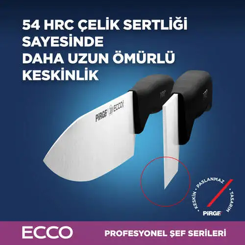 Ecco Şef Bıçağı 16 cm SİYAH - 1