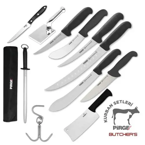 Butcher's Profesyonel Kasap Bıçak Seti - Mega Set
