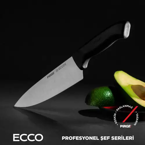 Ecco Çantalı 5'li Bıçak Seti SİYAH - 4
