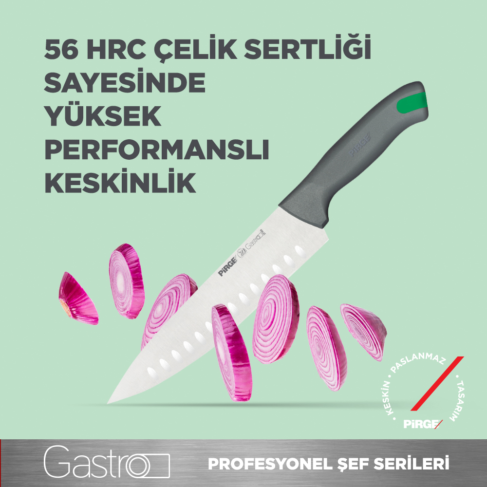 Gastro Şef Bıçağı 16 cm GRİ - 1